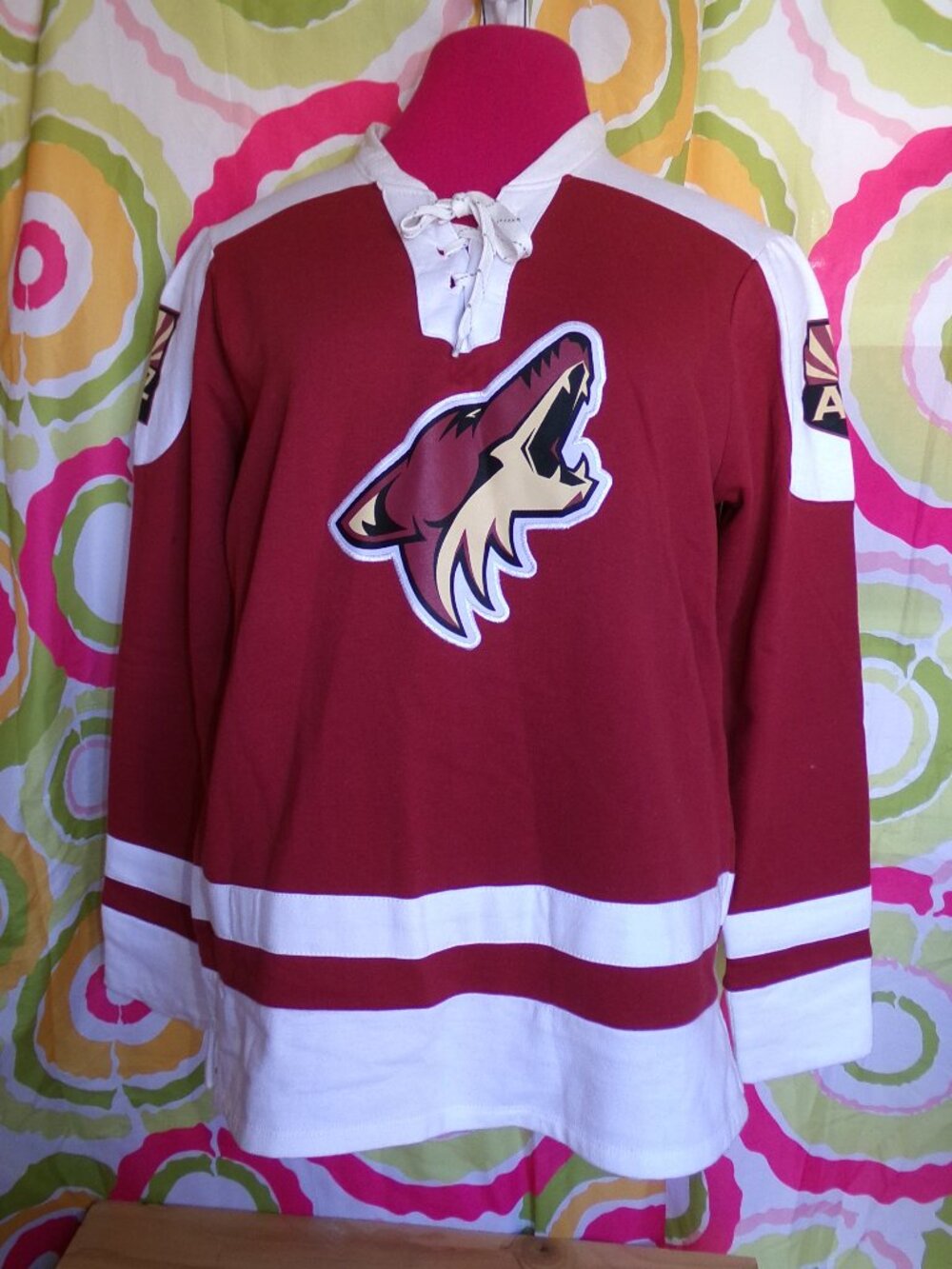 NHL Arizona Coyotes Hockey Sweater Sz L
